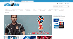 Desktop Screenshot of futbol10shop.com